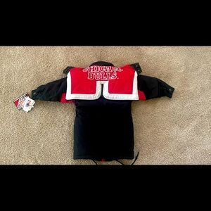 Chicago bulls jacket with zipper hood